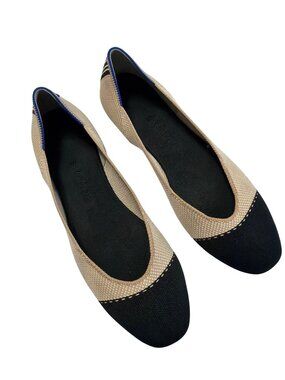 Rothys The Square Flats Tuxedo Flat